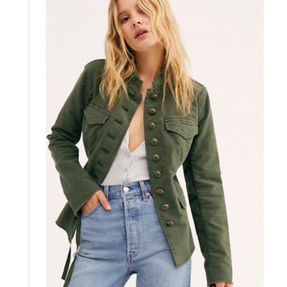 Free People Ella Sergeant Jacket